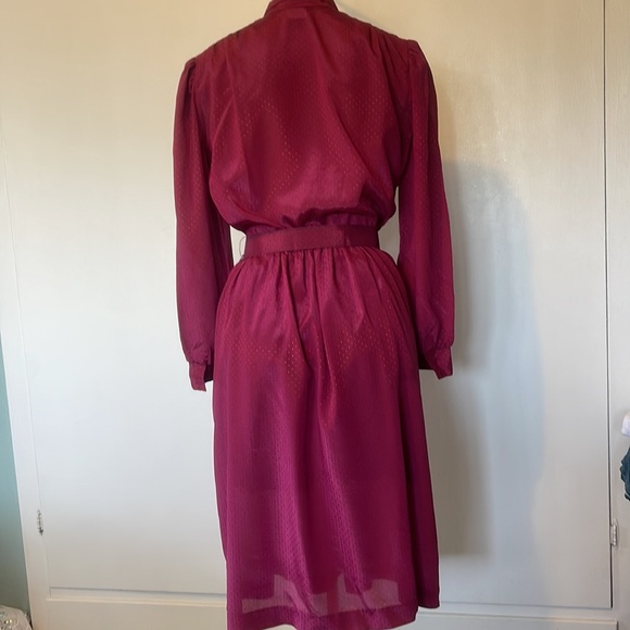 COCO of CALIFORNIA. Vintage long sleeve, buttons in front  sz 10” WOMENS DRESS - Picture 9 of 16